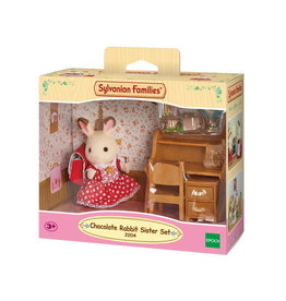 Sylvanian Families Sylvanian families 2204 Set Zus Chocoladekonijn (bureau)