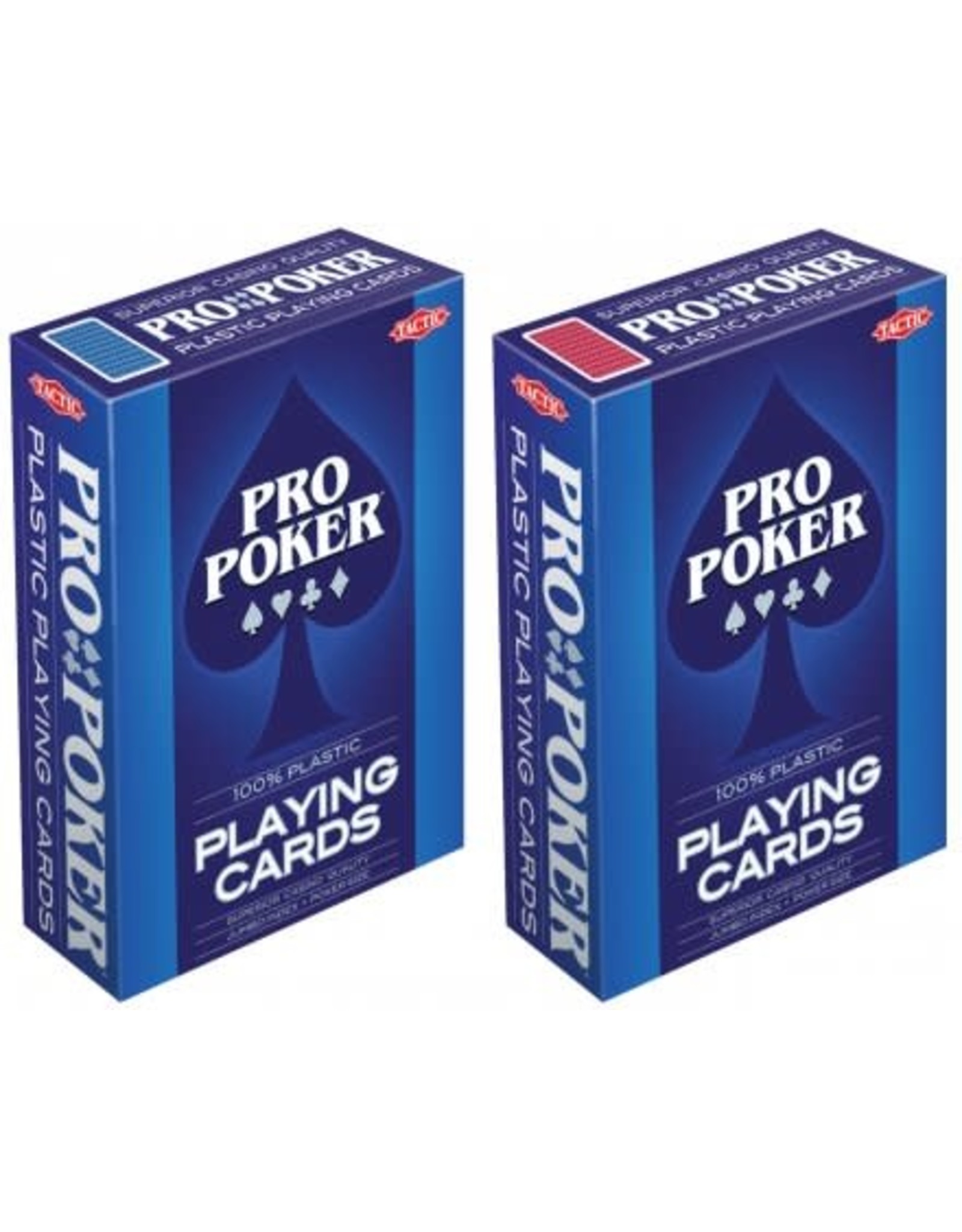 Tactic Tactic Pro Poker Plastic Speelkaarten