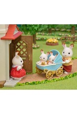 Sylvanian Families Sylvanian Families 5432 Set Tweeling Chocoladekonijn  (Kinderwagen)