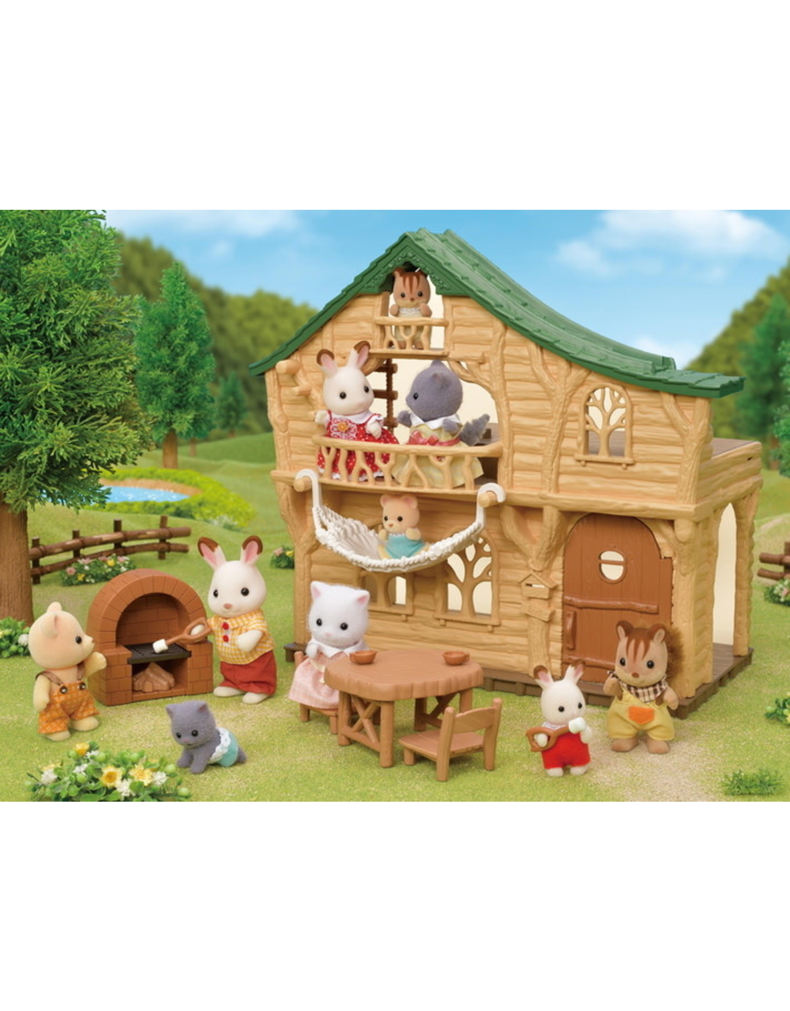 Sylvanian Families Sylvanian families 5451 Blokhut aan het Meer