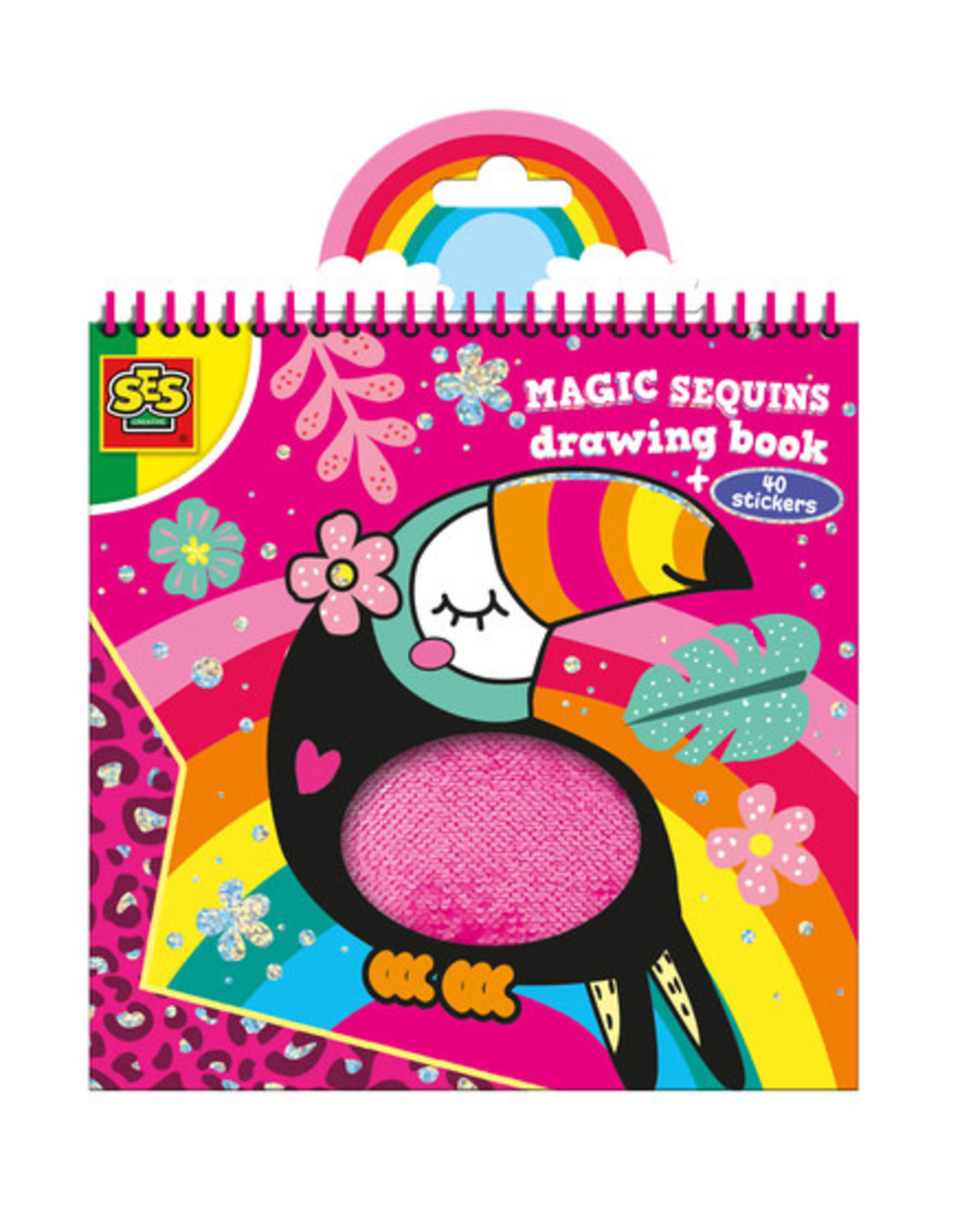 SES Creative SES Creative 00114 Magic Pailletten Kleurboek