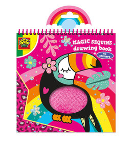 SES Creative SES Creative Magic pailletten kleurboek 00114