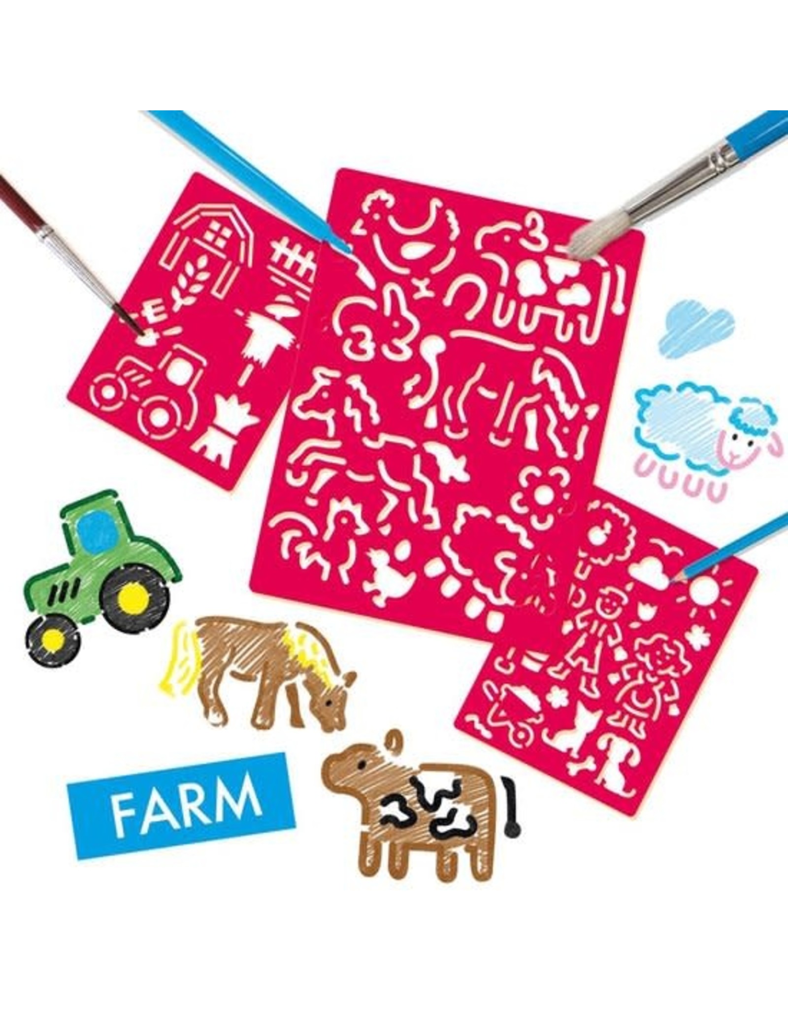 SES Creative SES Creative Sjablonenset Boerderij
