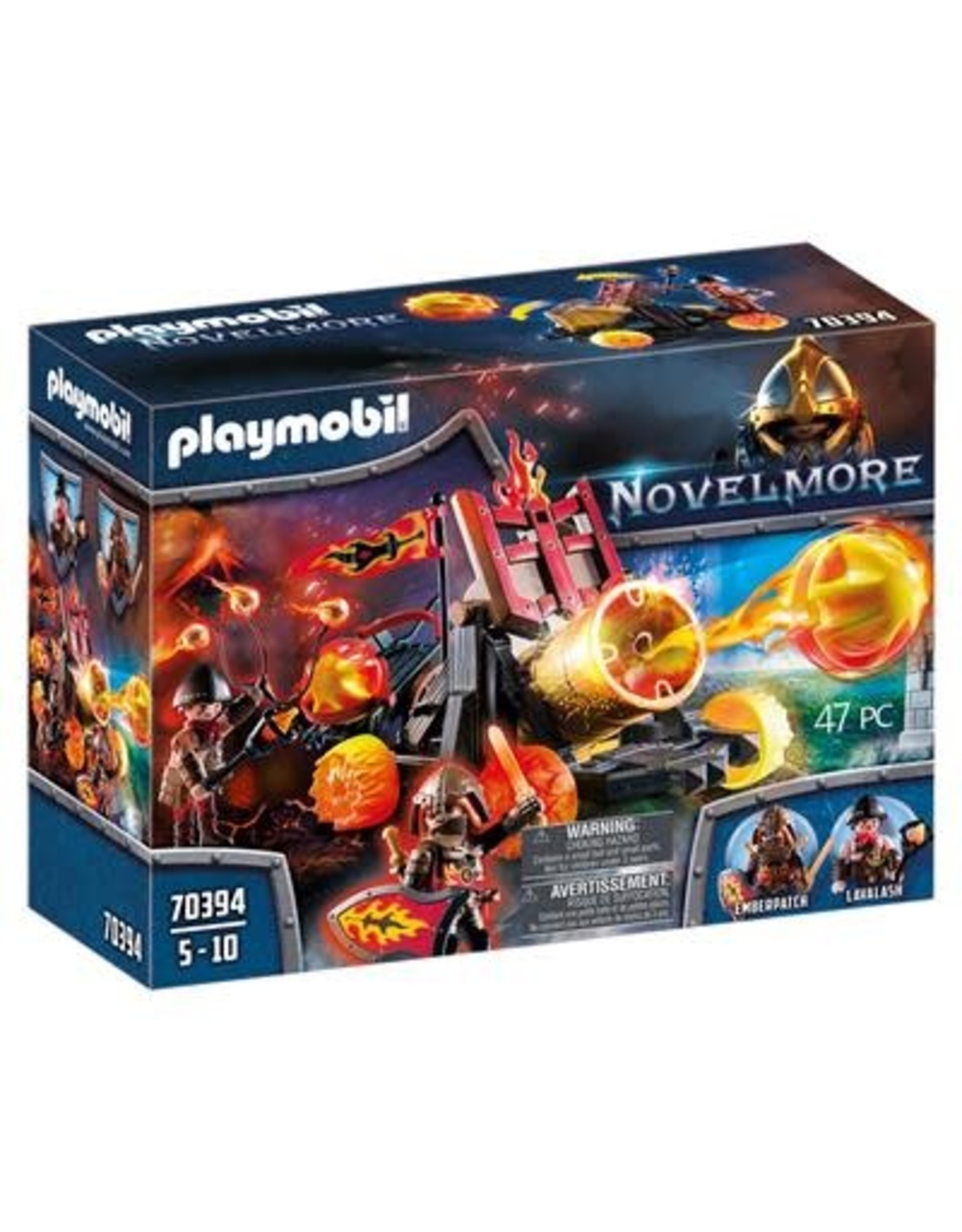 Playmobil Playmobil Novelmore 70394  Burnham Raiders Lavabombardement