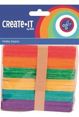 Create-It Haza Create-it 50st Stokjes assorti  115 x 10 mm