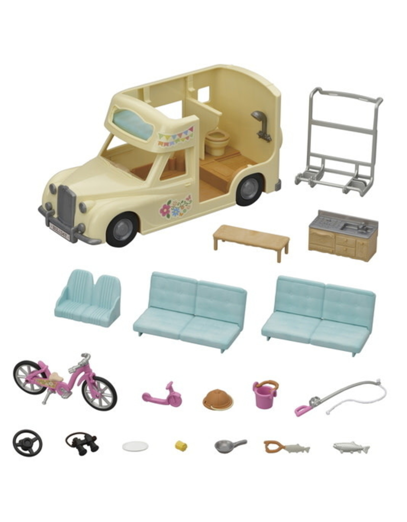 Sylvanian Families Sylvanian Families 5454 Familie Camper