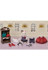 Sylvanian Families Sylvanian Families 5462 Modespeelset-Tuxedo Kat Sylvanian Families Sylvanian Families 5462 Modespeelset-Tuxedo Kat