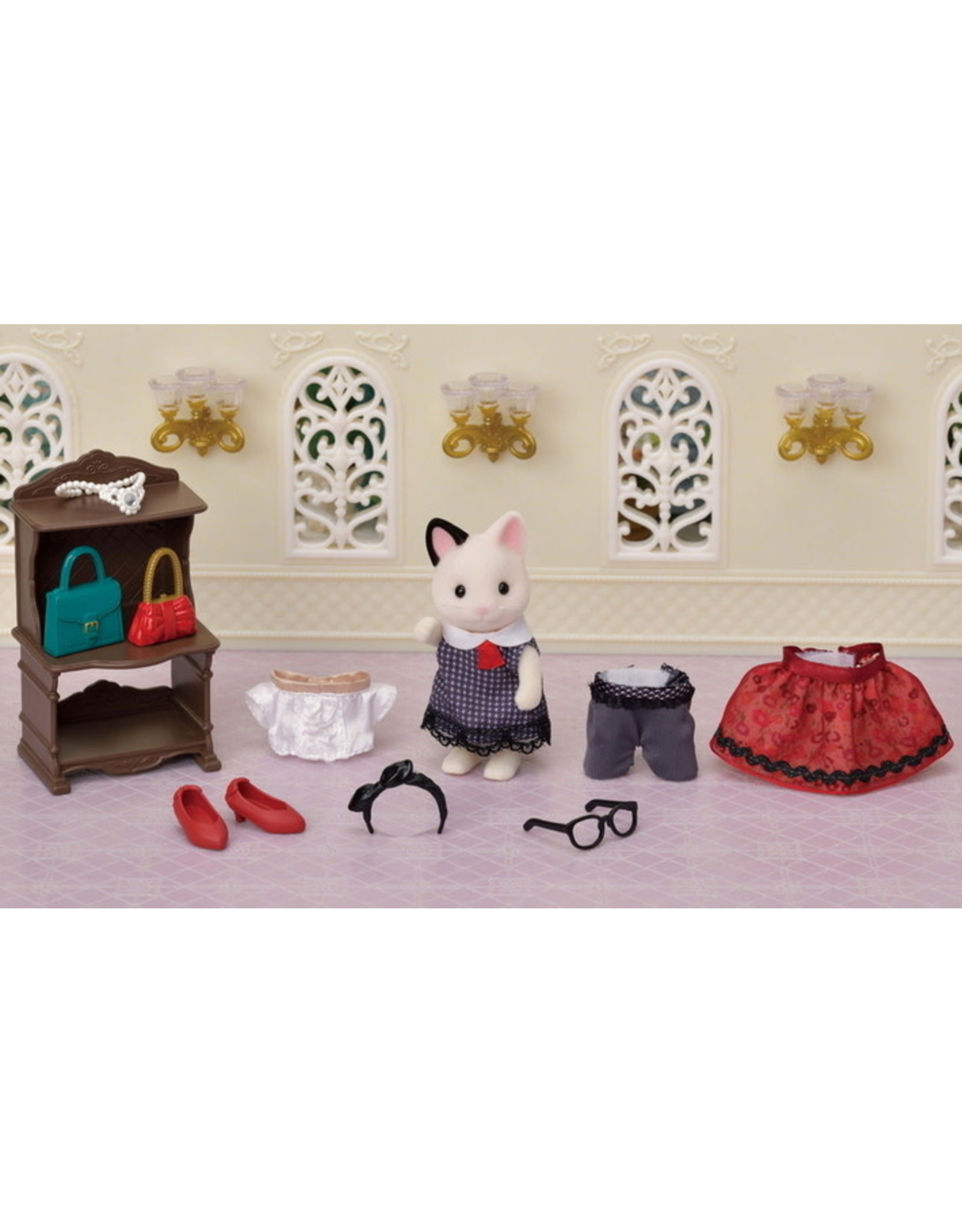 Sylvanian Families Sylvanian Families 5462 Modespeelset-Tuxedo Kat