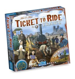 Days of Wonder Ticket to Ride France/Old West – Bordspel