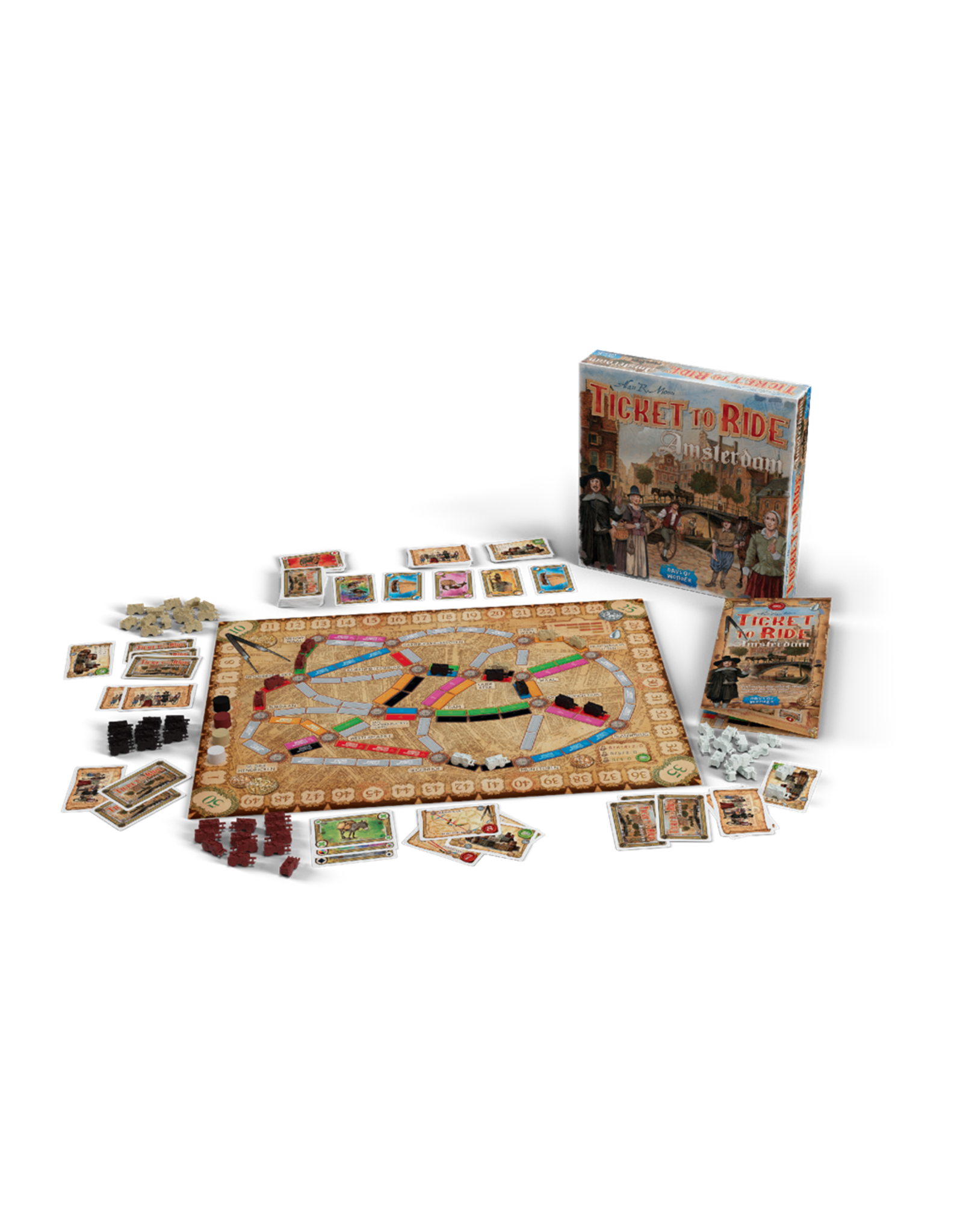 Days of Wonder Ticket to Ride Amsterdam – Bordspel