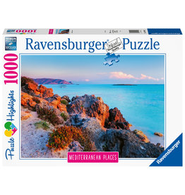 Ravensburger Ravensburger puzzel 149803 Mediterranean Places Griekenland  1000 stukjes