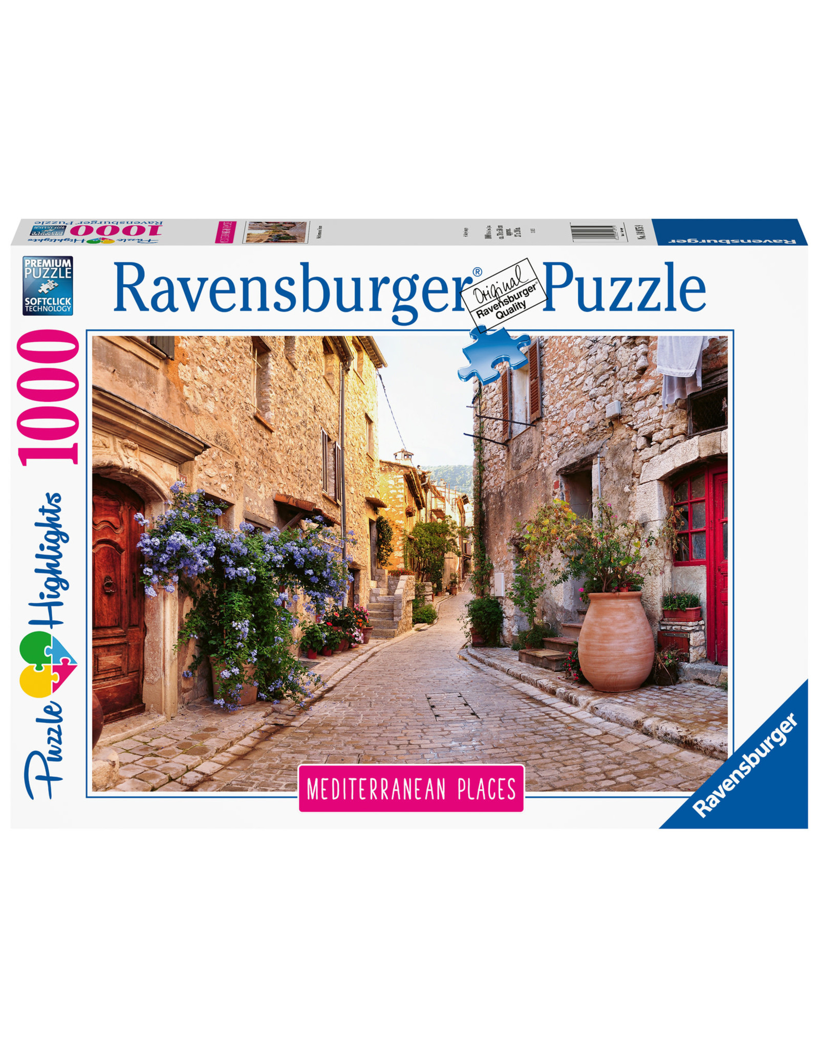 Ravensburger Ravensburger puzzel 149759 Mediterranean Places Frankrijk  1000 stukjes