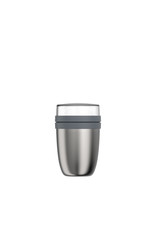 Mepal Isoleer Lunchpot Ellipse - Natural Brushed Mepal Isoleer Lunchpot Ellipse - Natural Brushed