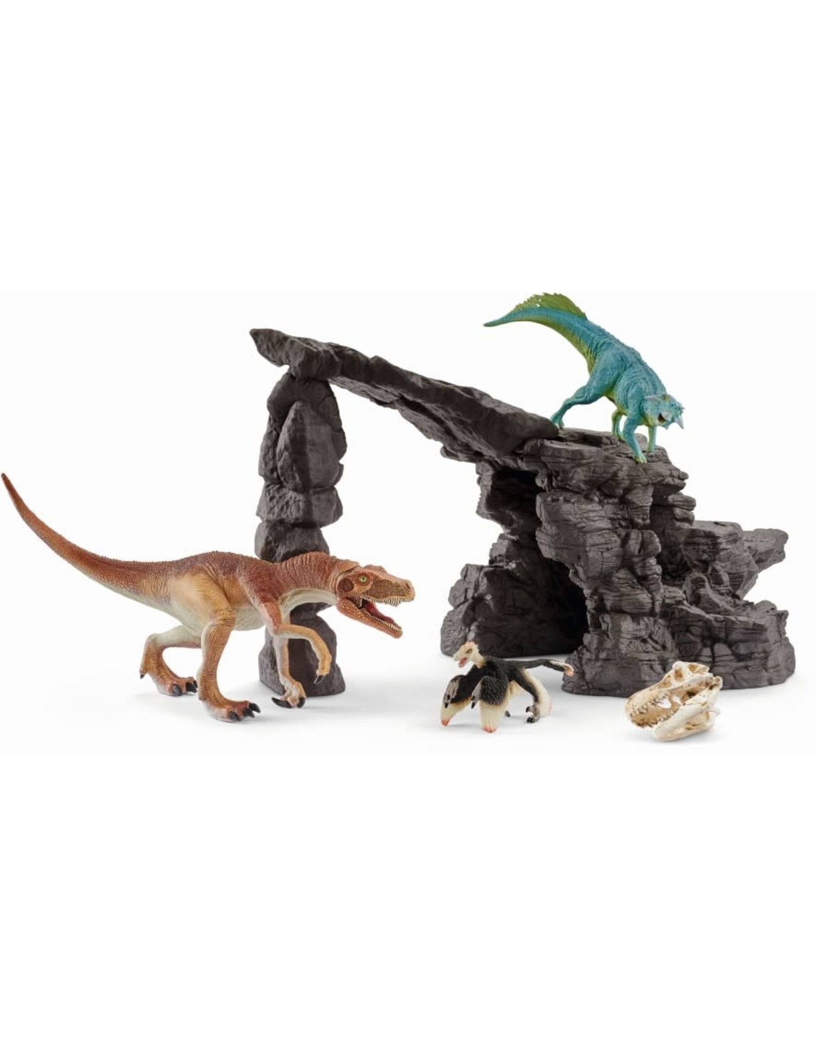 Schleich Schleich Dinosaurs 41461 Dino Set met Grot