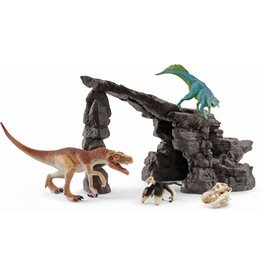 Schleich Schleich Dinosaurs 41461 Dino Set met Grot