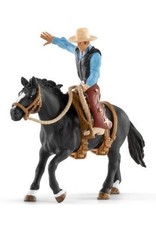 Schleich Schleich Farm World 41416 Western Cowboy in het Zadel Schleich Schleich Farm World 41416 Western Cowboy in het Zadel