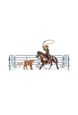 Schleich Schleich Farm World 41418 Lassovangst met Cowboy Schleich Schleich Farm World 41418 Lassovangst met Cowboy