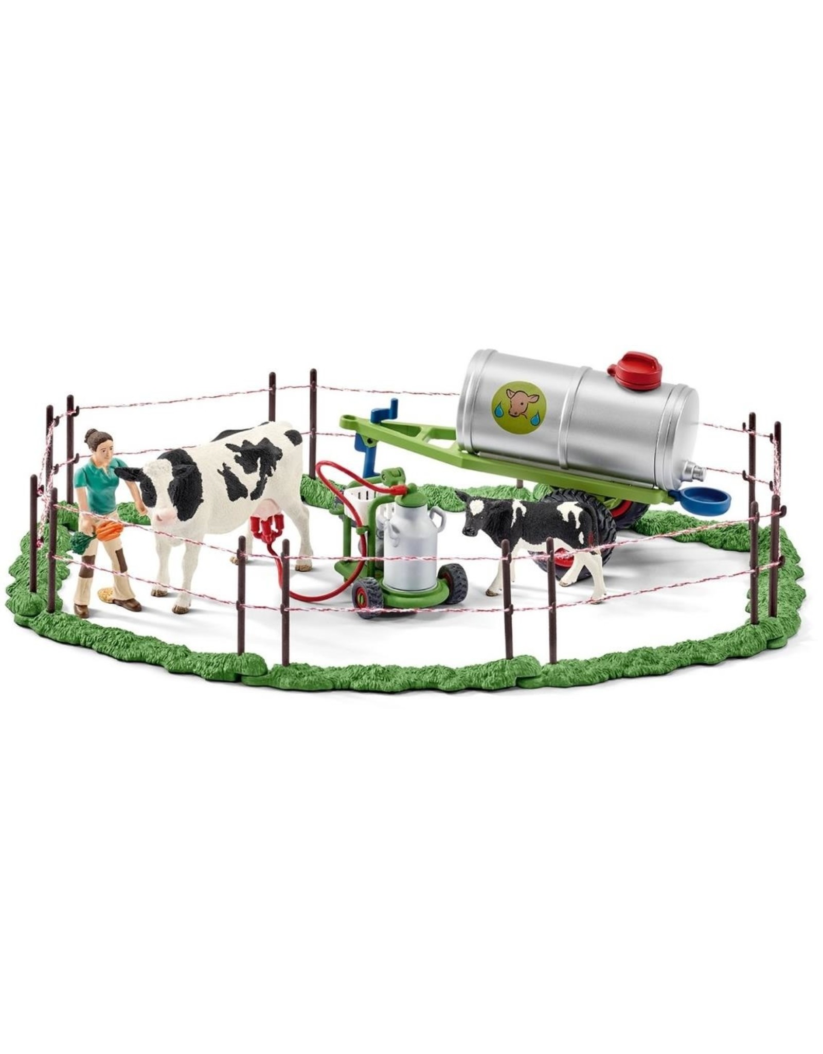 Schleich Schleich Farm World 41428 Koeienfamilie op de Weide