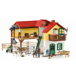 Schleich Schleich Farm World 42407 Boerderij met Stal en Dieren