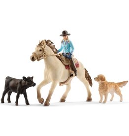 Schleich Schleich Farm World 42419 Westernrijden