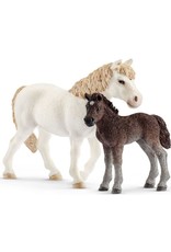 Schleich Schleich Farm World 42423 Pony en Veulen