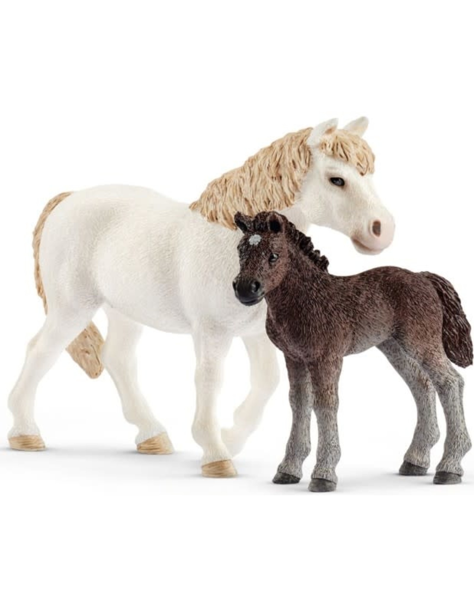 Schleich Schleich Farm World 42423 Pony en Veulen