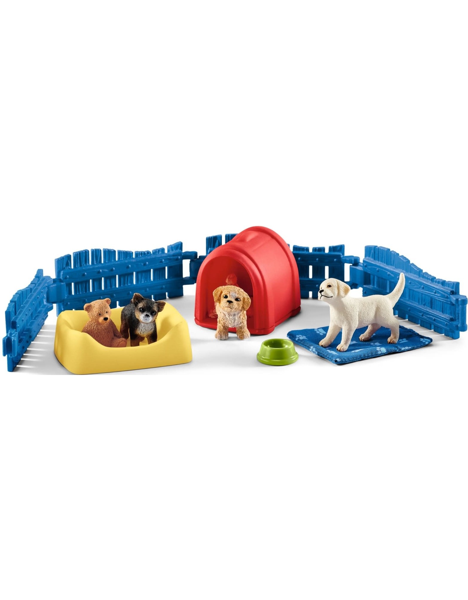 Schleich Schleich Farm World 42480 Puppy Kamer