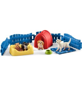 Schleich Schleich Farm World 42480 Puppy Kamer