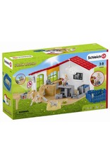 Schleich Schleich Farm World 42502 Dierenartspraktijk met Huisdieren