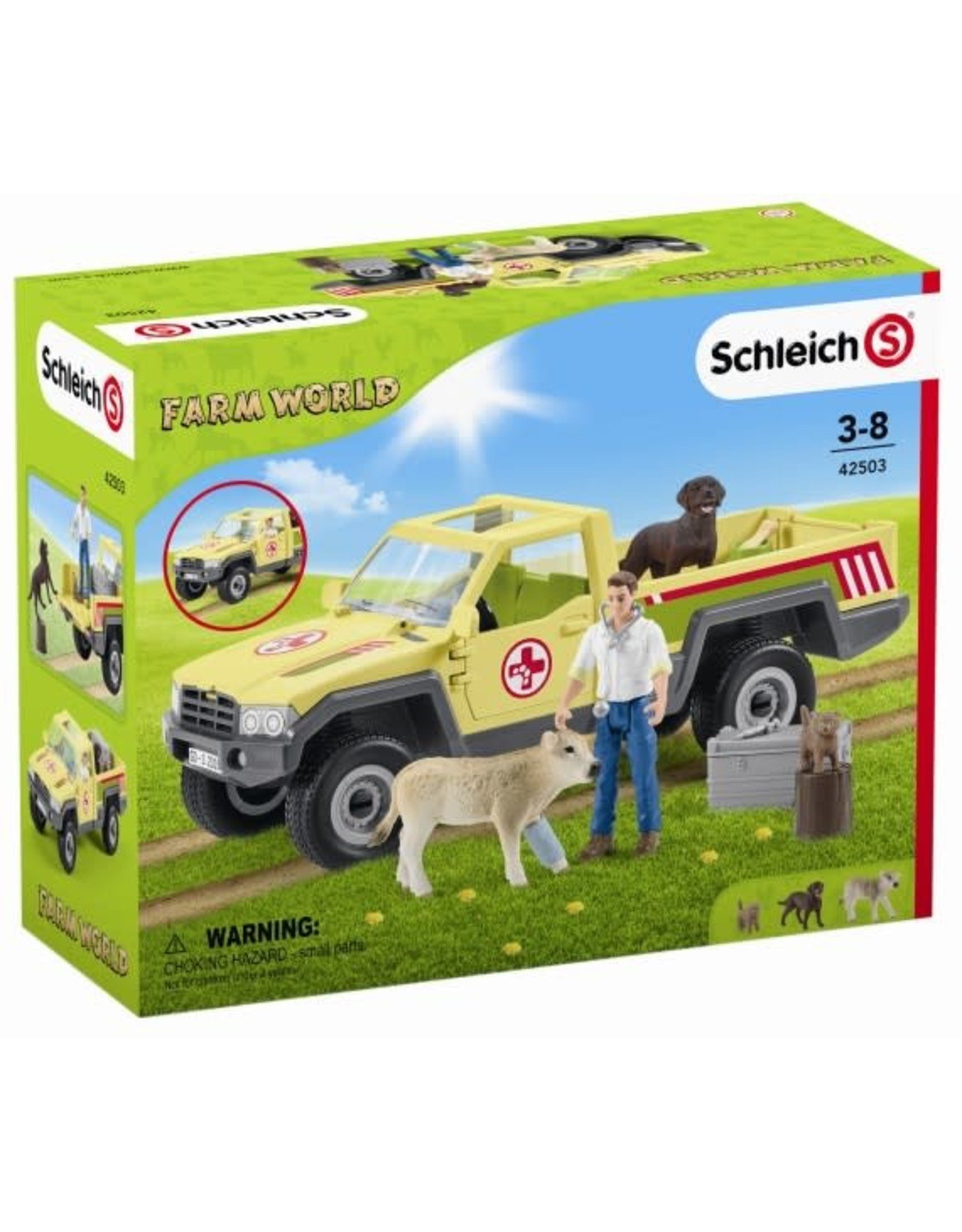 Schleich Schleich Farm World 42503 Dierenartsbezoek op de Boerderij