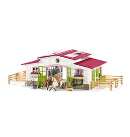 Schleich Schleich Horse Club 42344 Manege met Amazone en Paarden