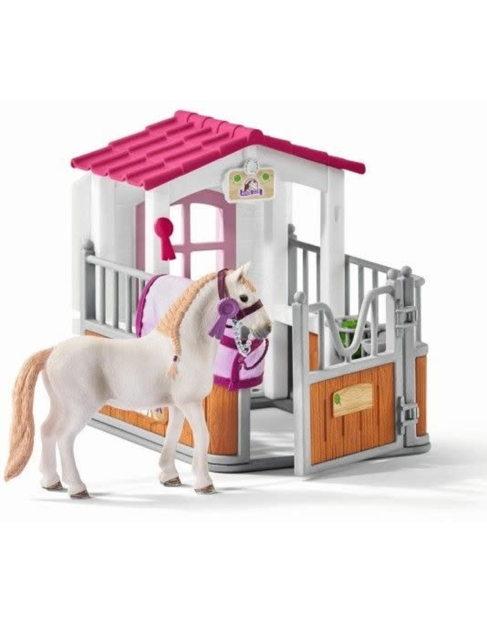 Schleich Schleich Horse Club 42368 Paardenbox met Lusitano Merrie