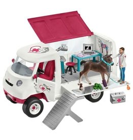 Schleich Schleich Horse Club 42370  Mobiele Dierenarts met Hannover Veulen