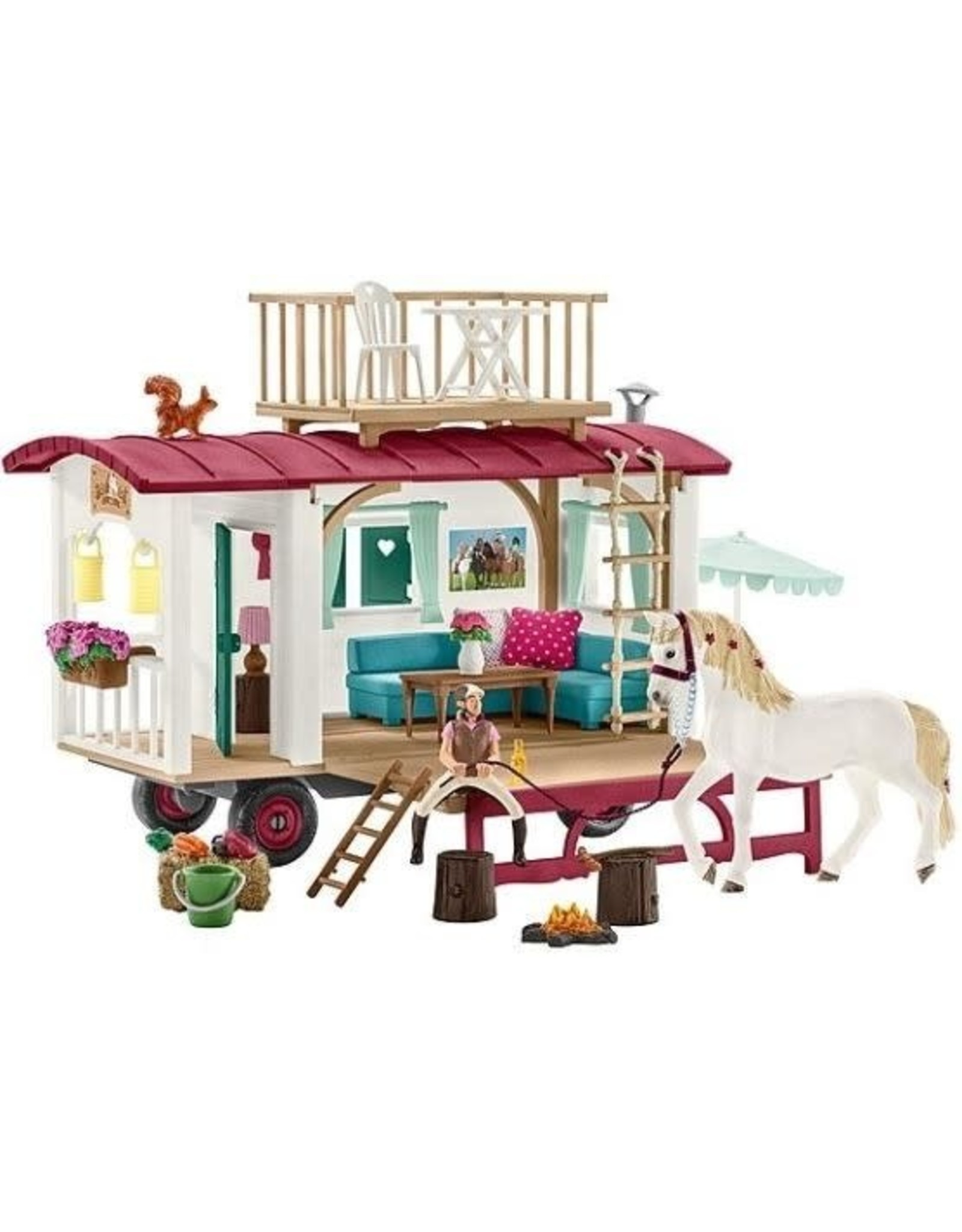 Schleich Schleich Horse Club 42415 Caravan