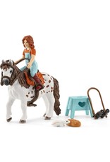 Schleich Schleich Horse Club 42518 Mia en Spotty Schleich Schleich Schleich Horse Club 42518 Mia en Spotty Schleich