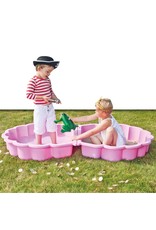Zandbak schelp roze 87x78cm Zandbak schelp roze 87x78cm