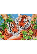 Diamond Dotz Diamond Dotz Tender Tigers  52x37