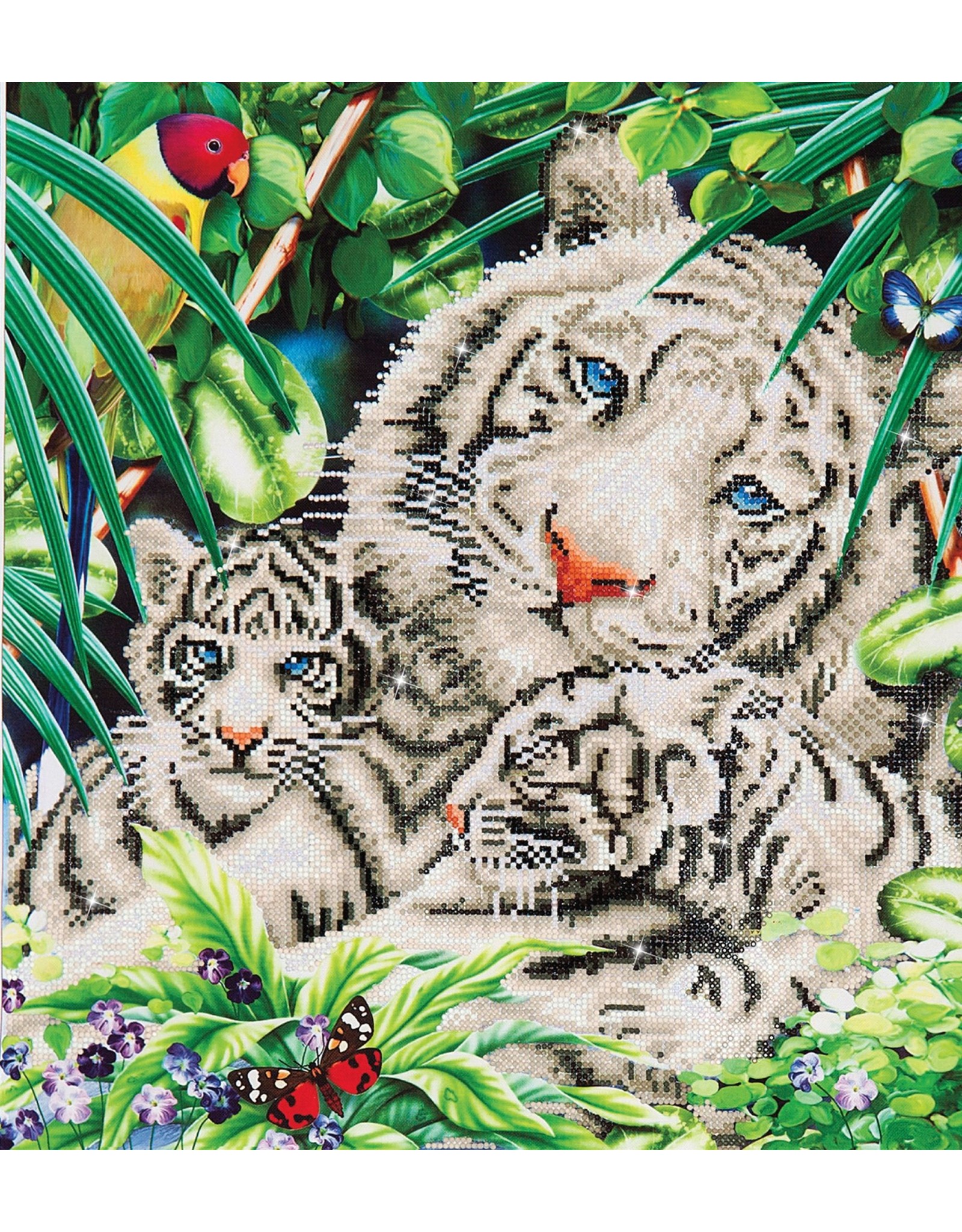 Diamond Dotz Diamond Dotz White Tiger en Cubs