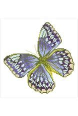 Diamond Dotz Diamond Dotz  Flutterby Silver  30x30 cm