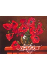 Diamond Dotz Diamond Dotz Red Poppies  51x41 cm (DD9.002)