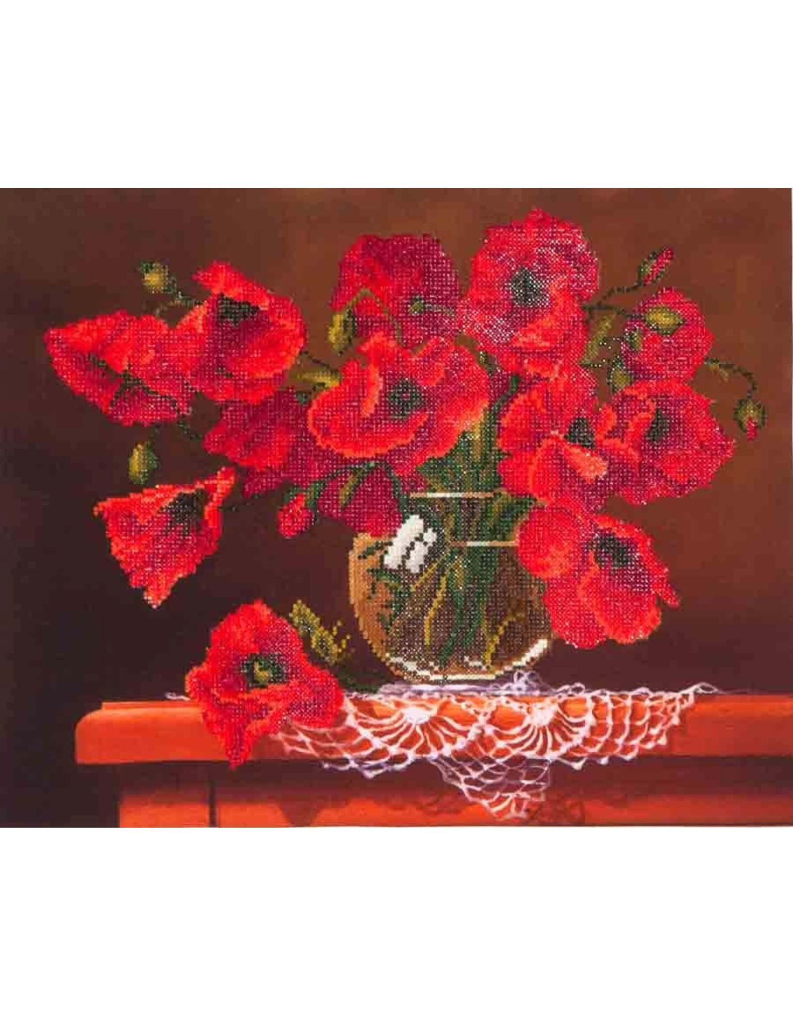 Diamond Dotz Diamond Dotz Red Poppies  51x41 cm (DD9.002)