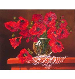 Diamond Dotz Diamond Dotz Red Poppies  51x41 cm (DD9.002)