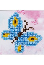 Diamond Dotz Diamond Dotz Butterfly Sparkle  7 X 7 cm