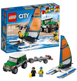 LEGO Lego City 60149 4X4  met  Catamaran