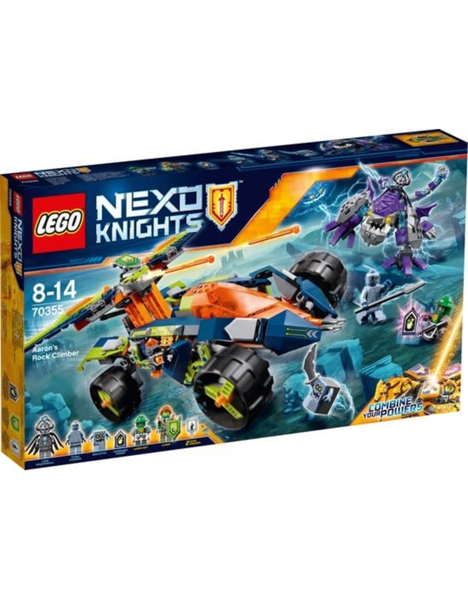 LEGO Lego Nexo Knights 70355 Aarons Rock Climber