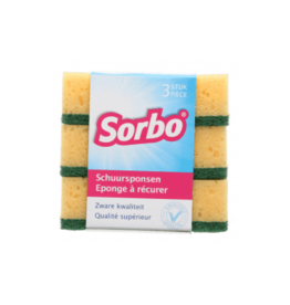 Sorbo Sorbo 3 Schuursponzen X-Strong