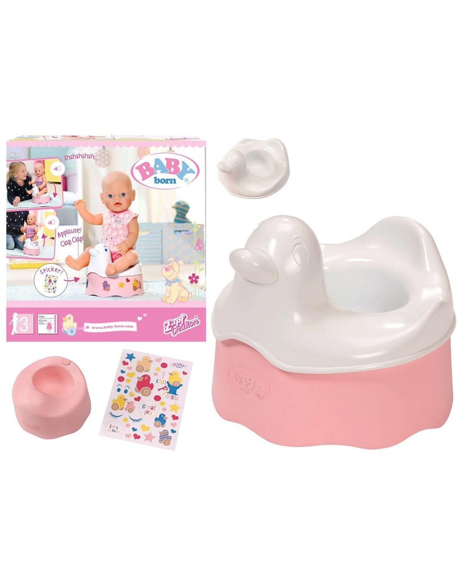 rand Correctie lettergreep Baby Born Interactief Potje - Marja's Shop