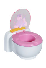 Zapf Baby born Bath Poo-Poo Toilet