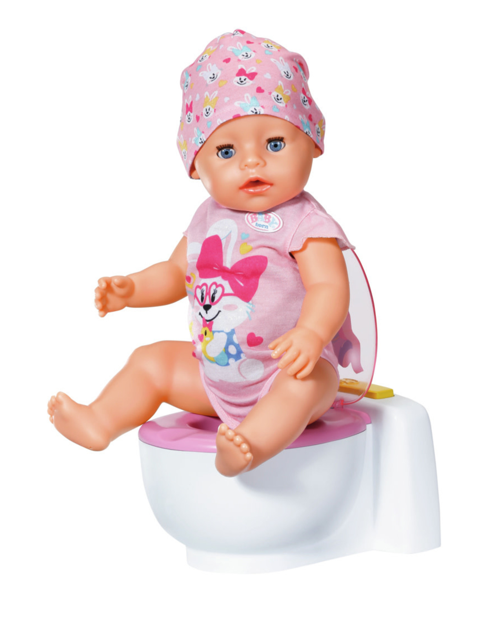 Zapf Baby born Bath Poo-Poo Toilet