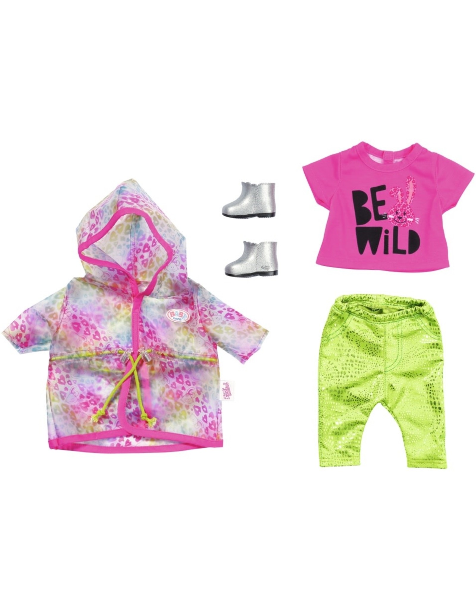 Zapf Baby Born Regenboogset Trendy Deluxe